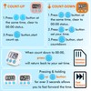 SHEYONGBY 6 Pack Multi-Function Electronic Timer, Learning Management, Suitable for