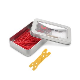 CUESOUL OTO Dart Tips Pack with Small Threads and Soft Tip (Red)