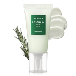 AROMATICA Exfoliante Capilar con Romero y Sal del Lago de los Andes – Scrub Vegano para Cuero Cabelludo con Extractos Botánicos – 165 g