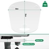 Ticanros Premium Quick Moving Board for Thermomix TM6 TM5 Acrylic