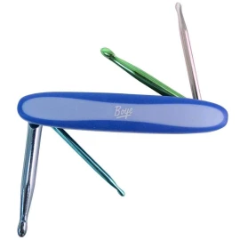 Boye 4-n-1 Crochet Tool Multi-size Travel Crochet Hook