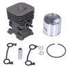 35mm Aluminum Cylinder Piston Ring Kit Replacement Chainsaw Accessory Fit