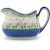 Polish Pottery Gravy Boat 23 oz Spring Flowers