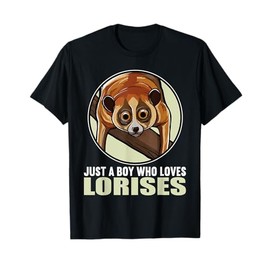 Just a Boy who loves Lorises. Loris T-Shirt