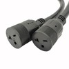 Parkworld 62589 3-Prong Range Splitter Cord, NEMA 10-50P to 6-20R