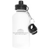 Vendax The Sarcasm Foundation Aluminium Weiß Wasserflasche Mit Schraubverschluss White