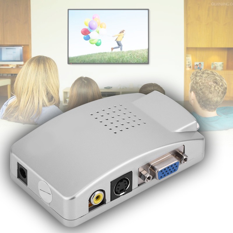 Universal PC Converter Box of Computer Laptop PC VGA to