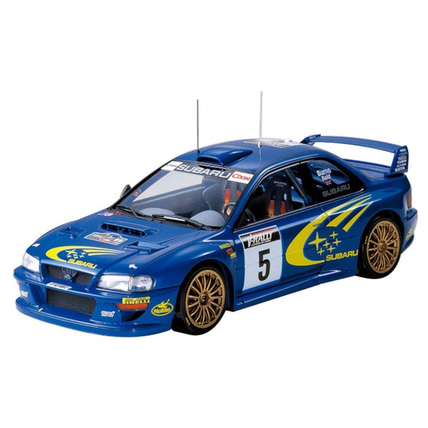 Tamiya 24218 Subaru Impreza WRC '99 1:24 Car Model Kit, Unvarnished