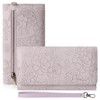 Wallets for Women Vegan Leather RFID Blocking Card Holder Trifold
