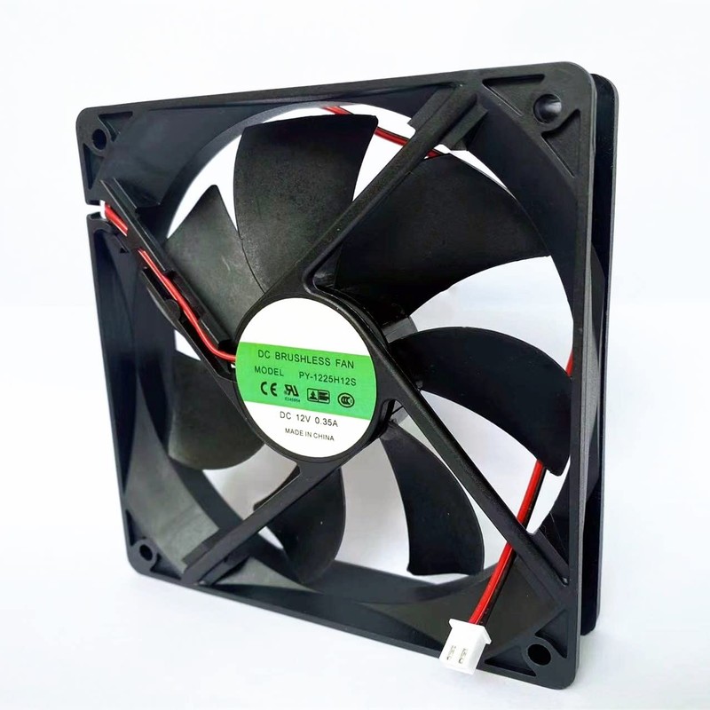 PY-1225H12S DC12V Ice Maker Fan PY-1225H12S DC12V 0.35A 12CM 12025