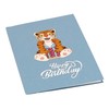 iGifts And Cards Tiger Surprise Blue Cover Birthday Blast -