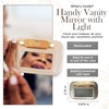 PurseN Litt Makeup Bag LITTMINI with Detachable Mirror + LED