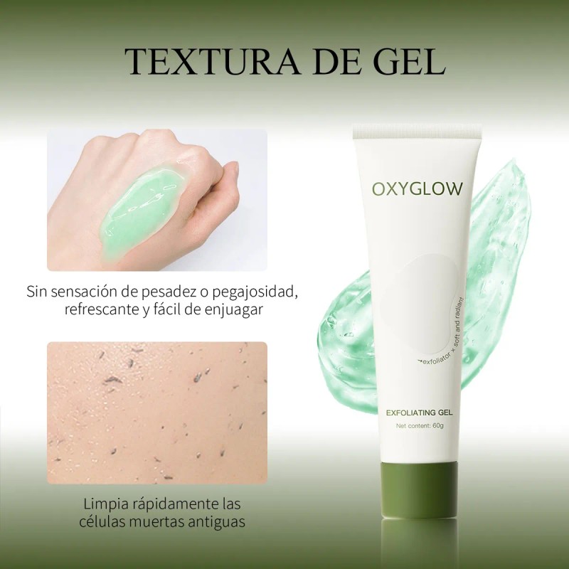 Gel Exfoliante Oxyglow - Elimina Células Muertas En Todo Tipo