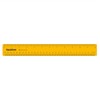 Liquidraw Ruler 30cm 12" Broad Transparent Orange Inches & Cm