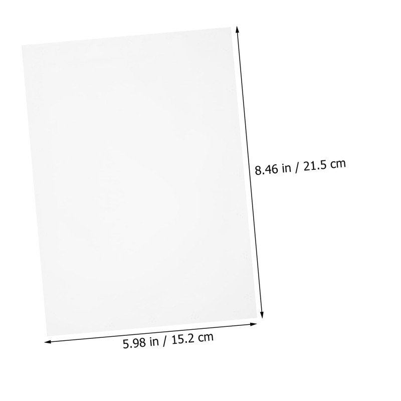 OFFSCH Shredder Oil Sheets 5pcs Lubricating Supplies for Office Home