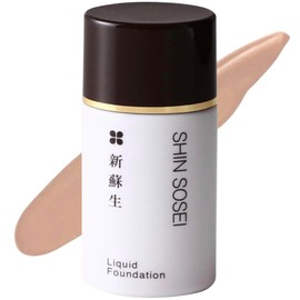 Shin-Resuscitation Nichiyo Liquid Foundation, Ochre, 0.9 fl oz (25 ml)