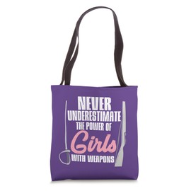 Funny Female Color Guard Marching Band Color Guard Sabre Tote Bag