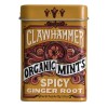 Clawhammer Organic Ginger Mint Candies 30 Count Pack of 12