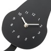 NITORI 8172687 Wall Clock, Black Cat with Moving Tails
