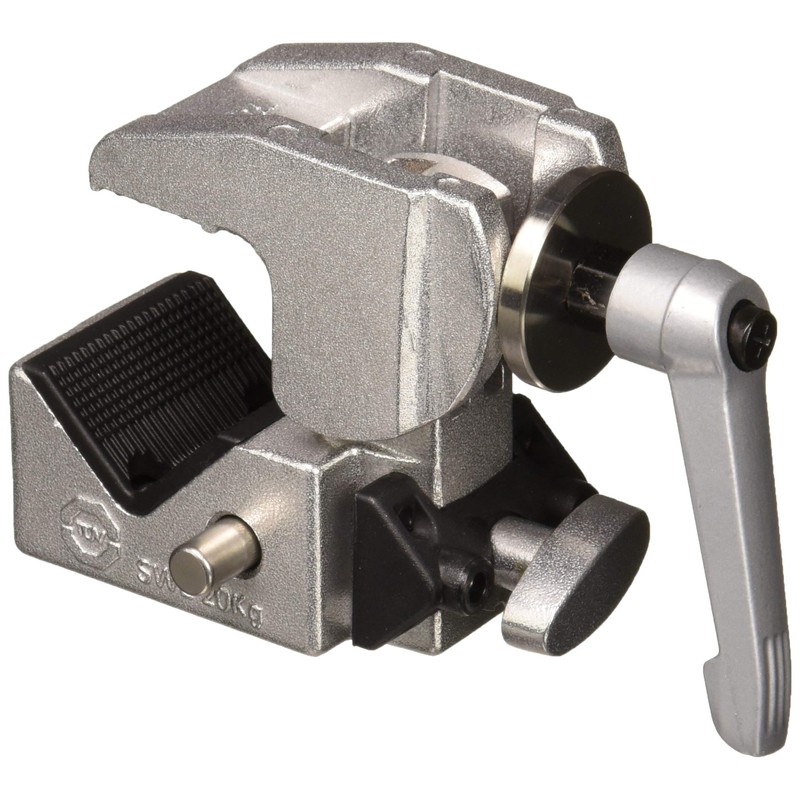 Kupo KG700511 - Abrazadera de sujeción, Color Negro