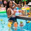 Floating Wine Glasses for Pool (18 Oz | Set of