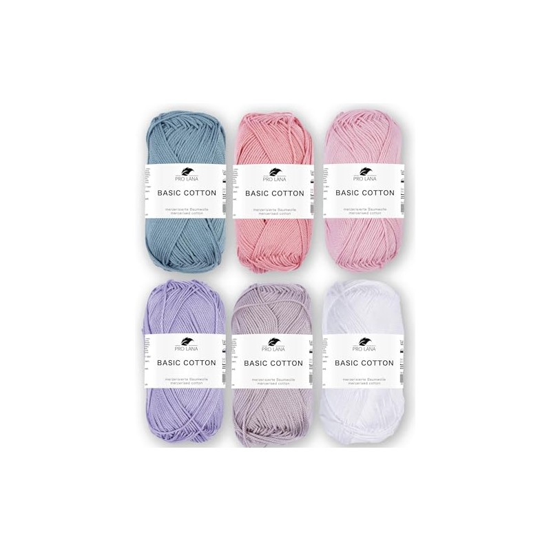 Mix Set - Pro Lana Basic Cotton - 100% Cotton