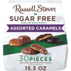 RUSSELL STOVER Sugar Free Assorted Caramels in Chocolate Candy, 15.3