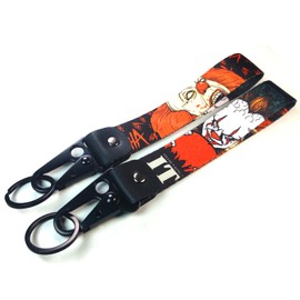 Rilo Kaoer 1Pack Anime Keychian,Japanese Culture Motorcycle & Auto Key Tags Jet Tag for Car Scooter Keys (AK-3-2-D)