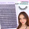 Natural Lash Clusters Wispy Cluster Eyelash Extensions Short C-Curly DIY