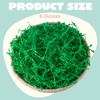 JOYIN 8oz Easter Grass, Pure Dark Green Recyclable Paper Grass,
