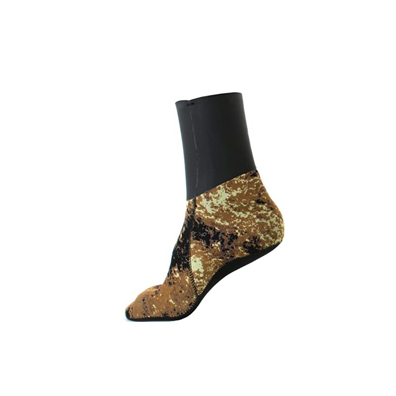 Seac Seal Skin Camouflage 3mm Neoprene Warming Socks for Freediving