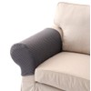 LERTREE 1 Pair Sofa Arm Slipcovers Elastic Sofa Armrest Protectors