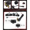 MODIPIM Smoked Shell White Light 4pcs Tacoma LED Grill Lights