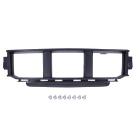 MOTOKU Front Lower Center Bumper Grille Cover Trim Panel Insert for Ford F-150 2021 2022 2023 Accessories