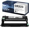 1-Pack Black Compatible DR223CL Drum Unit Replacement for Brother DR-223CL