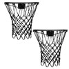 Cobalt Planet Basketball Goal Net 2-Pack Nylon Durable Rope Cool