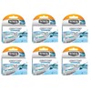 Schick Quattro Titanium Razor Blade Refills for Men - 24