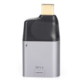 TypeC Male to Mini DP Female Adapter Portable TypeC to DP Adapter Compatible for Windows Android OS X