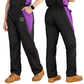 Noverlife Breathable Grooming Pants, XL Size, Anti-Static Pet Beautician Trousers with 2 Pockets, Dog Cat Groomer Cosmetologist Uniforms, Soft Pet Groomer Trousers, Splash Proof Trousers for Pet Store