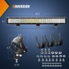 Nilight - ZH405 LED Light Bar 25Inch 162W Spot Flood