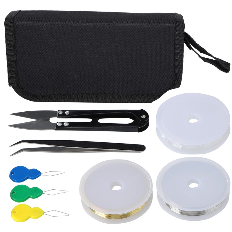 Jewelry Making Tools Pliers Earring Hook Ribbon Buckle Measuring Ruler
