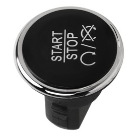 Ignition Button Switch, Push Start Button 1FU931X9AC Engine Dash Ignition Button Car Accessories Replacement for Challenger 2008‑2014