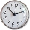 JiangMuXin Bathroom Clock, Bath Clock with Suction Clock, Wall Clock,