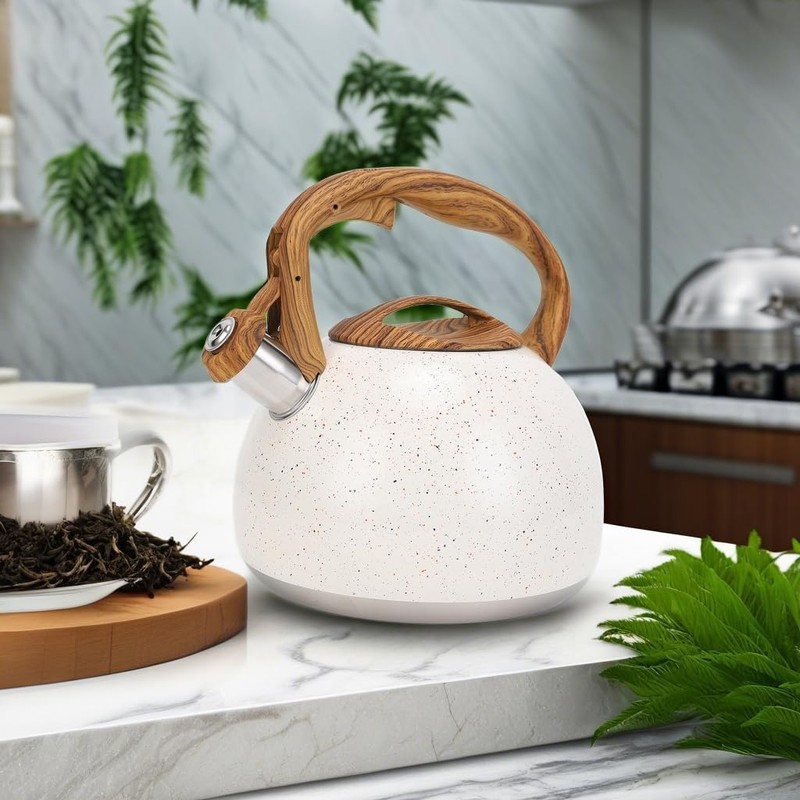 Tea Kettle, Vegoran 100 OZ / 3 Liter Whistling Tea