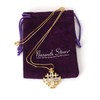 Nazareth Store 18k Yellow Gold Plated Crusaders Jerusalem Cross Pendant