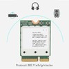 WiFi 6E Wireless Card 2.4G 5Ghz BT5.1 Plug and Play