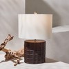 SAFAVIEH Lighting Collection Welsh Modern Rust 21-inch Table Lamp (LED