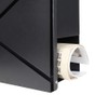 Decaller Metal Wall Mounted Mailboxes with Key Lock, Large Mail