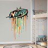Nerf Sticker - Dripping Logo Decal Wall Art (60cm Height x 45cm Width)
