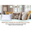 Pillowflex Set of 2 (12x24) Premium Polyester Pillow Inserts -